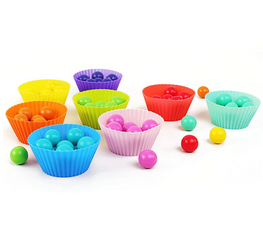 Ecotoys BeadBounce | Contar, Deslizar, Ganar - Tablero de Cuentas Montessori Juego de Clasificación